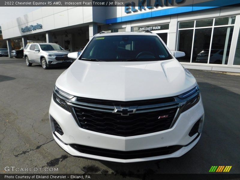 Iridescent Pearl Tricoat / Jet Black 2022 Chevrolet Equinox RS AWD