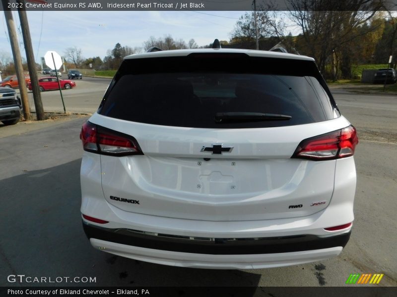 Iridescent Pearl Tricoat / Jet Black 2022 Chevrolet Equinox RS AWD