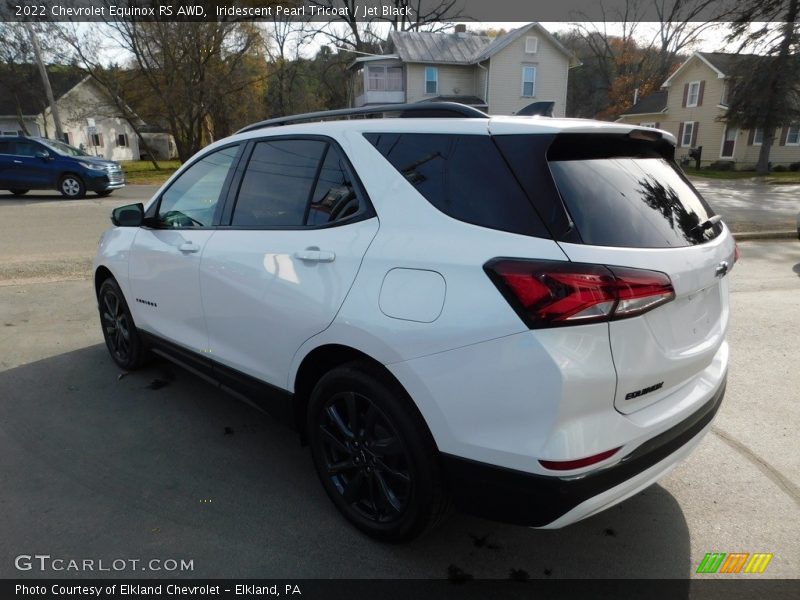 Iridescent Pearl Tricoat / Jet Black 2022 Chevrolet Equinox RS AWD
