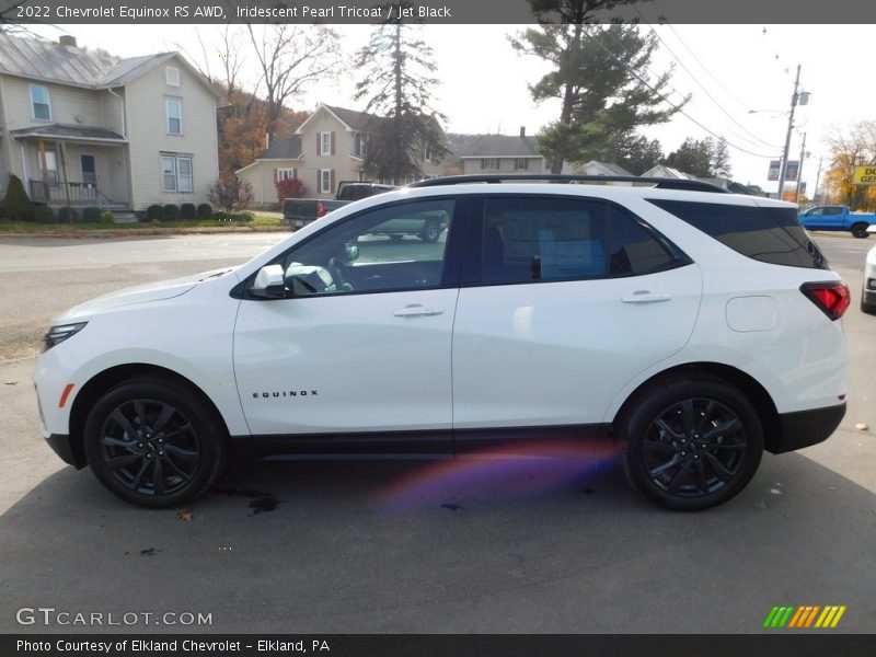 Iridescent Pearl Tricoat / Jet Black 2022 Chevrolet Equinox RS AWD