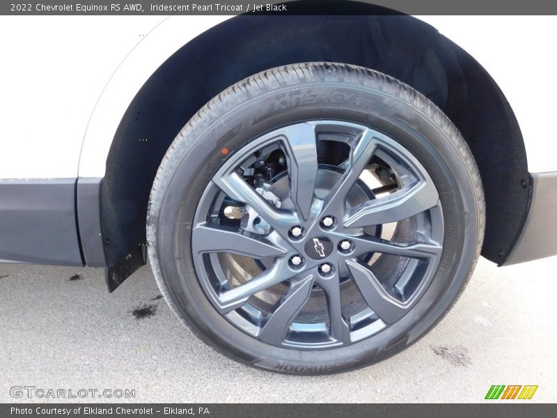 Iridescent Pearl Tricoat / Jet Black 2022 Chevrolet Equinox RS AWD