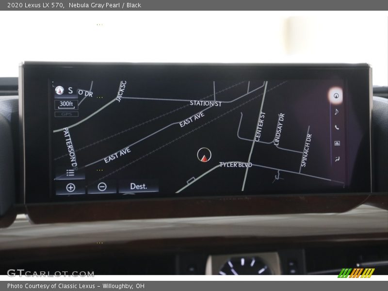 Navigation of 2020 LX 570