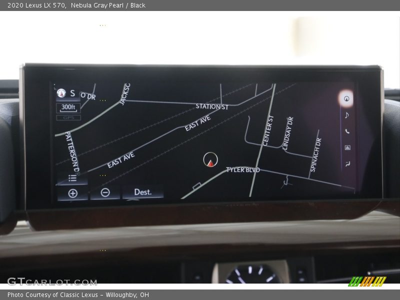 Navigation of 2020 LX 570