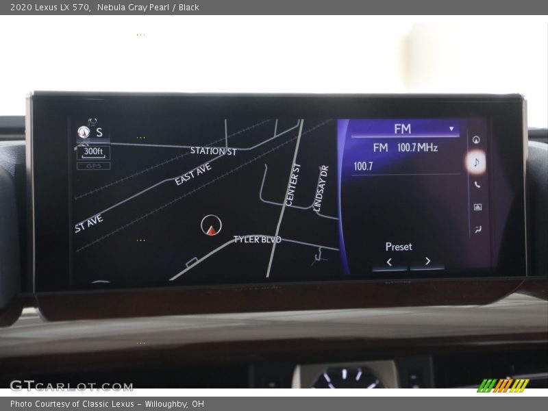 Navigation of 2020 LX 570