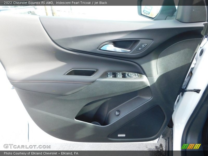 Iridescent Pearl Tricoat / Jet Black 2022 Chevrolet Equinox RS AWD
