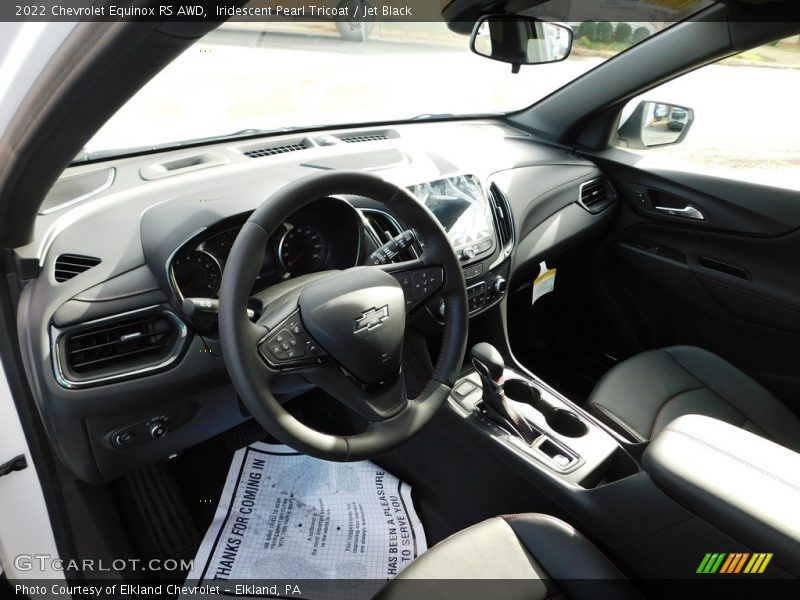 Iridescent Pearl Tricoat / Jet Black 2022 Chevrolet Equinox RS AWD