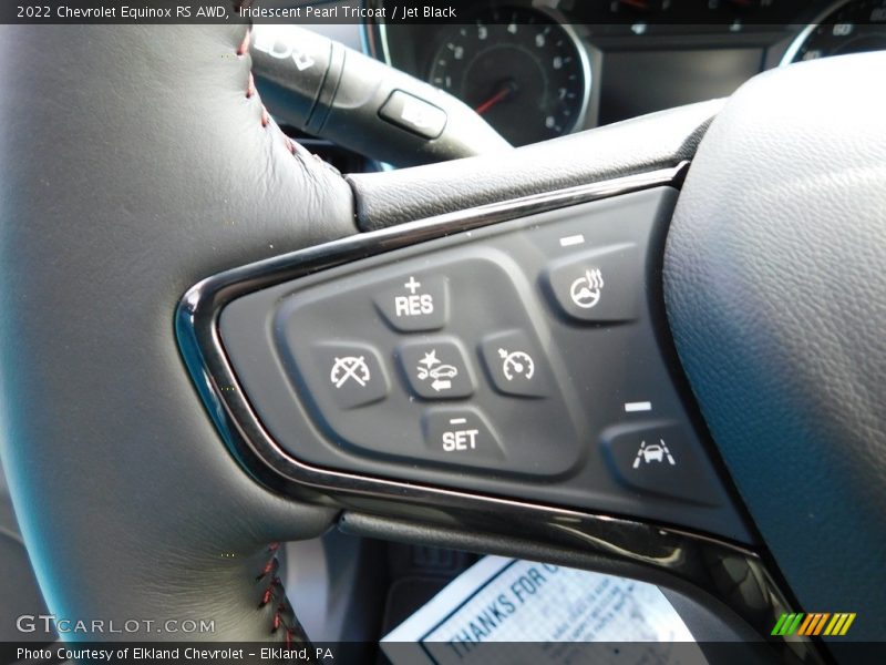 Iridescent Pearl Tricoat / Jet Black 2022 Chevrolet Equinox RS AWD
