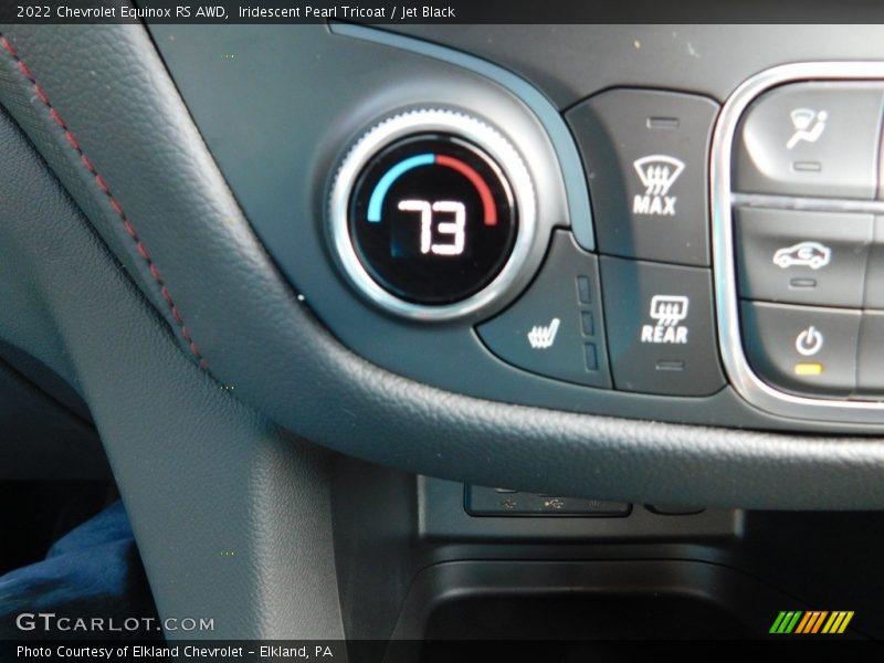 Iridescent Pearl Tricoat / Jet Black 2022 Chevrolet Equinox RS AWD
