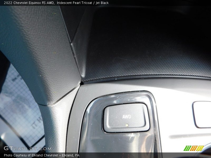 Iridescent Pearl Tricoat / Jet Black 2022 Chevrolet Equinox RS AWD