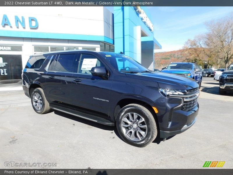 Dark Ash Metallic / Gideon/­Very Dark Atmosphere 2022 Chevrolet Suburban LT 4WD
