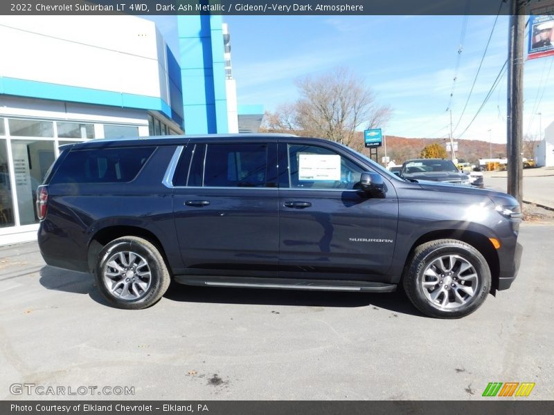 Dark Ash Metallic / Gideon/­Very Dark Atmosphere 2022 Chevrolet Suburban LT 4WD