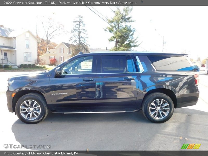 Dark Ash Metallic / Gideon/­Very Dark Atmosphere 2022 Chevrolet Suburban LT 4WD