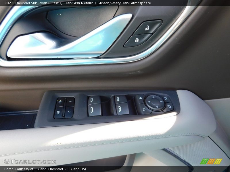 Dark Ash Metallic / Gideon/­Very Dark Atmosphere 2022 Chevrolet Suburban LT 4WD