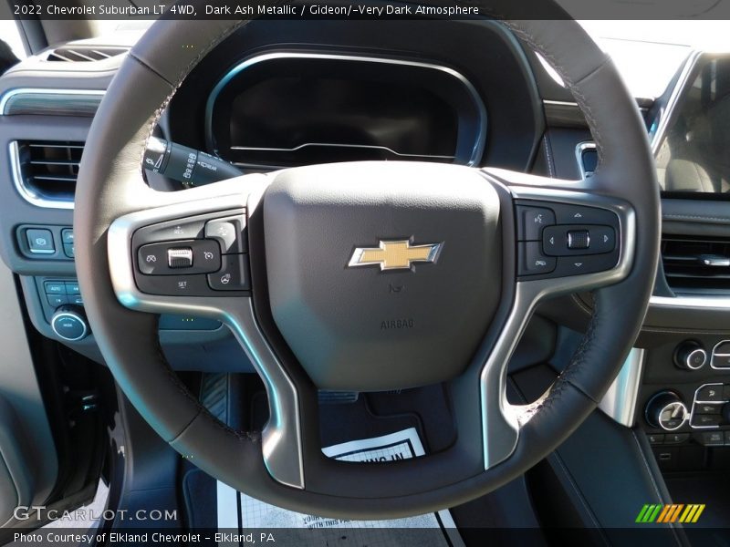 Dark Ash Metallic / Gideon/­Very Dark Atmosphere 2022 Chevrolet Suburban LT 4WD