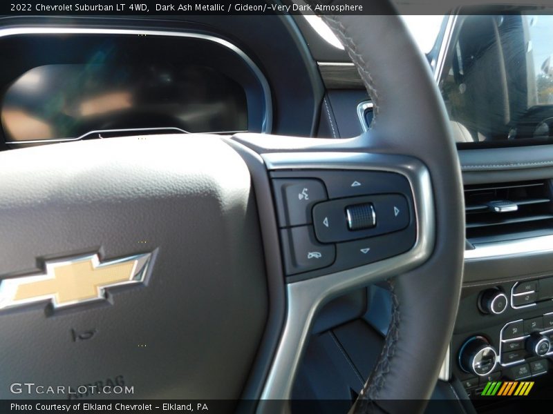Dark Ash Metallic / Gideon/­Very Dark Atmosphere 2022 Chevrolet Suburban LT 4WD
