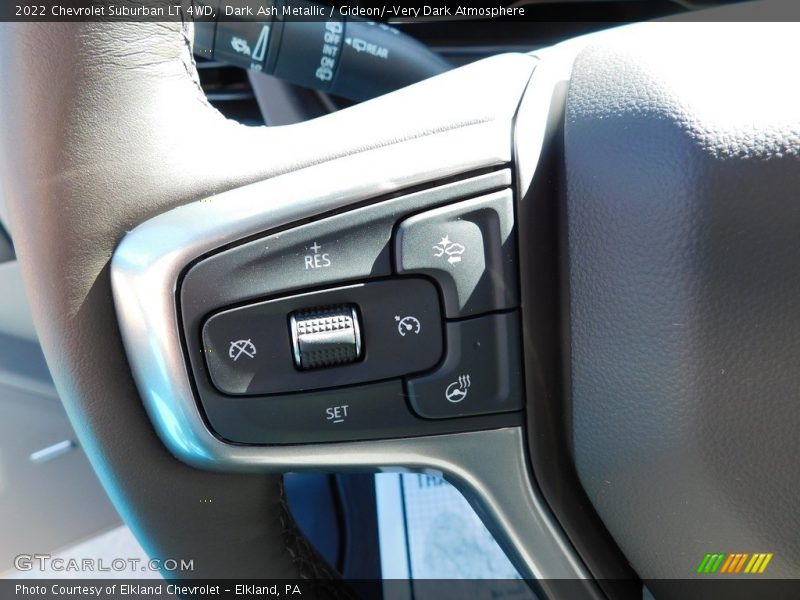 Dark Ash Metallic / Gideon/­Very Dark Atmosphere 2022 Chevrolet Suburban LT 4WD