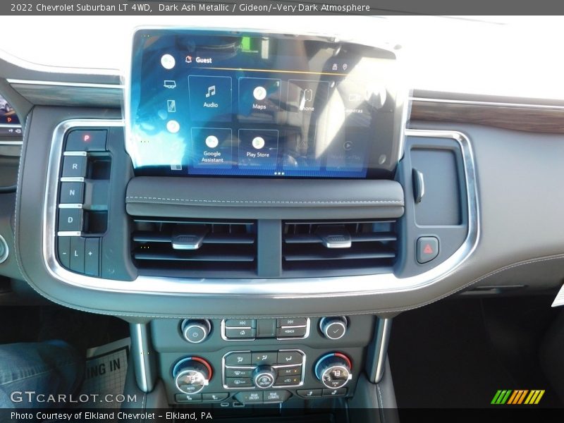 Dark Ash Metallic / Gideon/­Very Dark Atmosphere 2022 Chevrolet Suburban LT 4WD