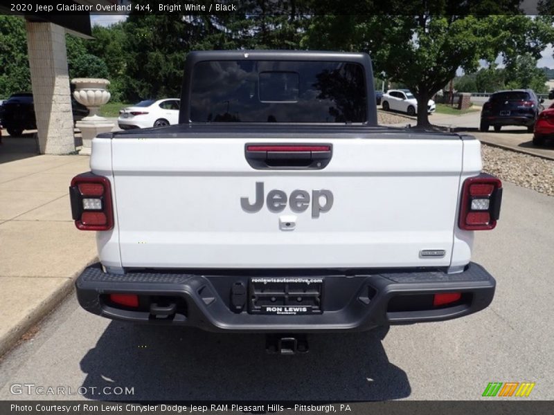 Bright White / Black 2020 Jeep Gladiator Overland 4x4