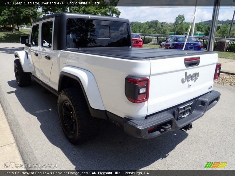 Bright White / Black 2020 Jeep Gladiator Overland 4x4
