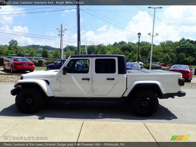 Bright White / Black 2020 Jeep Gladiator Overland 4x4