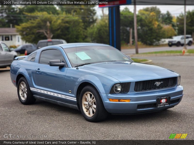 Vista Blue Metallic / Light Graphite 2006 Ford Mustang V6 Deluxe Coupe