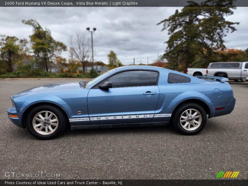 Vista Blue Metallic / Light Graphite 2006 Ford Mustang V6 Deluxe Coupe