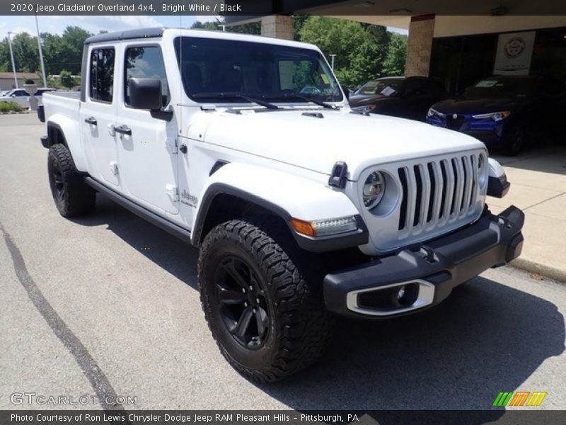 Bright White / Black 2020 Jeep Gladiator Overland 4x4