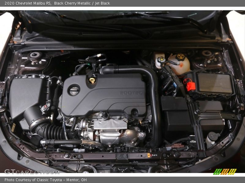 Black Cherry Metallic / Jet Black 2020 Chevrolet Malibu RS