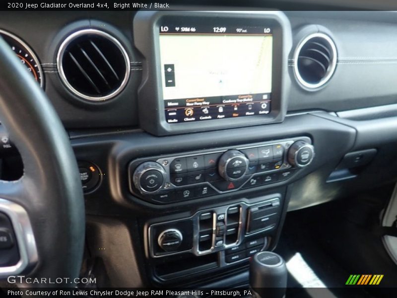 Bright White / Black 2020 Jeep Gladiator Overland 4x4