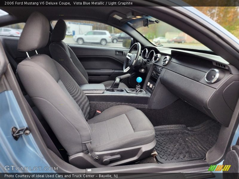 Vista Blue Metallic / Light Graphite 2006 Ford Mustang V6 Deluxe Coupe