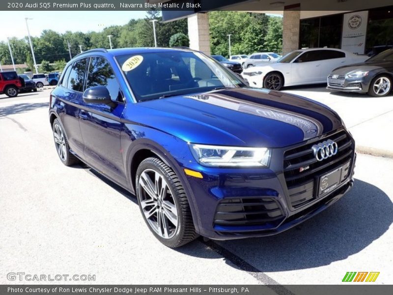 Navarra Blue Metallic / Black 2020 Audi SQ5 Premium Plus quattro