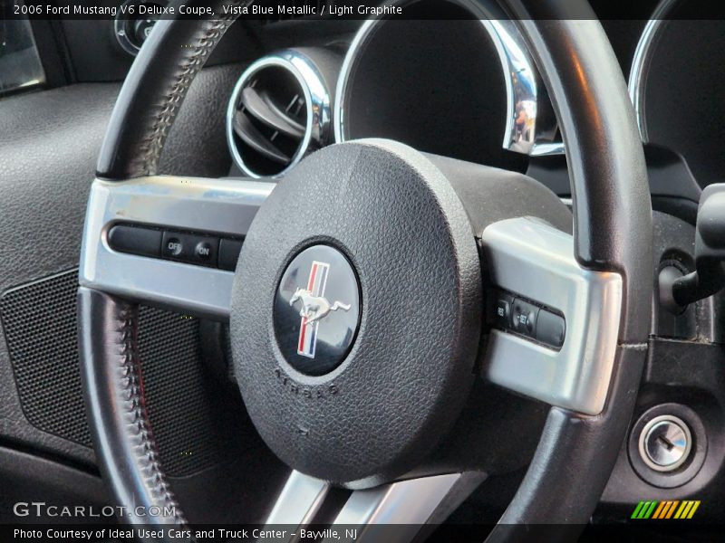 Vista Blue Metallic / Light Graphite 2006 Ford Mustang V6 Deluxe Coupe