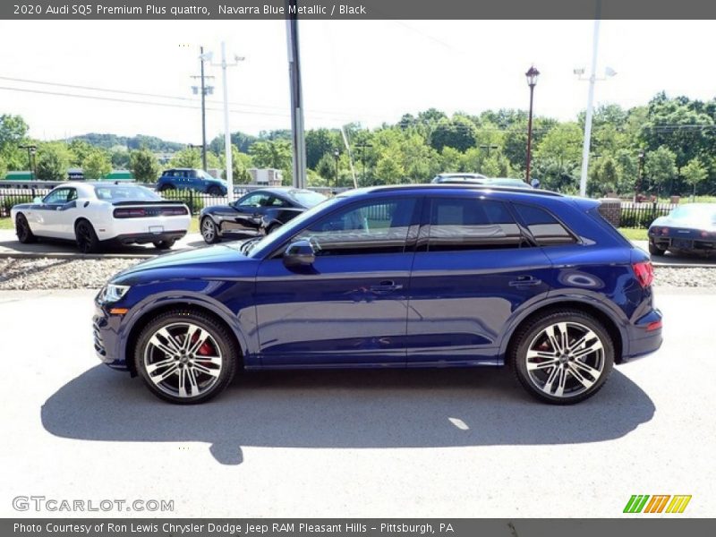 Navarra Blue Metallic / Black 2020 Audi SQ5 Premium Plus quattro