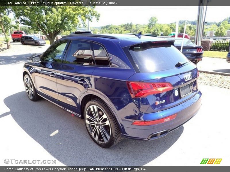 Navarra Blue Metallic / Black 2020 Audi SQ5 Premium Plus quattro
