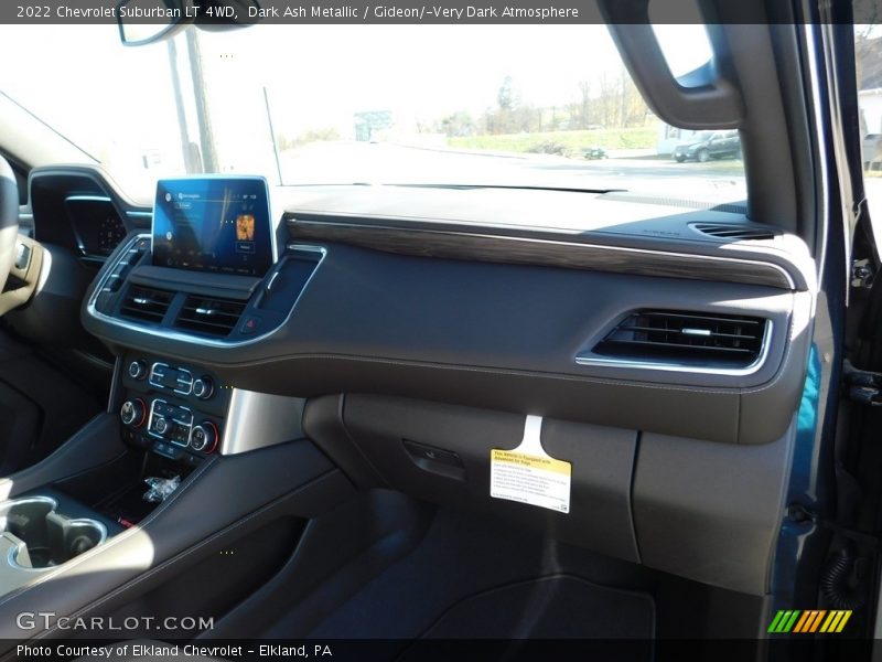 Dark Ash Metallic / Gideon/­Very Dark Atmosphere 2022 Chevrolet Suburban LT 4WD
