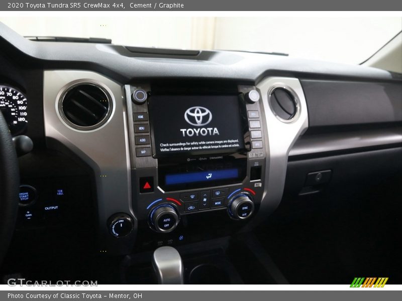 Dashboard of 2020 Tundra SR5 CrewMax 4x4