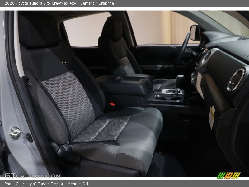Front Seat of 2020 Tundra SR5 CrewMax 4x4