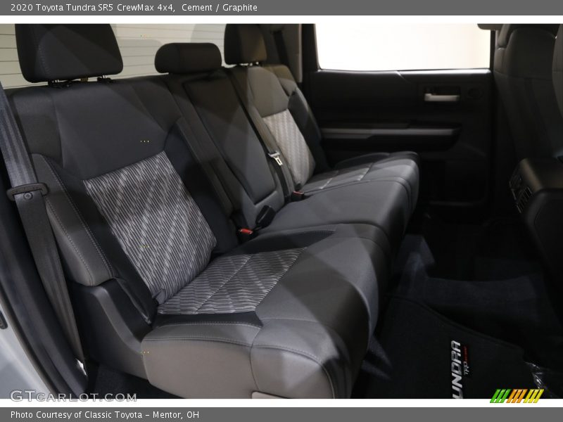 Rear Seat of 2020 Tundra SR5 CrewMax 4x4