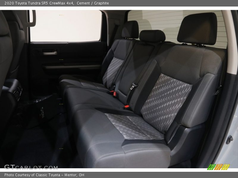 Rear Seat of 2020 Tundra SR5 CrewMax 4x4