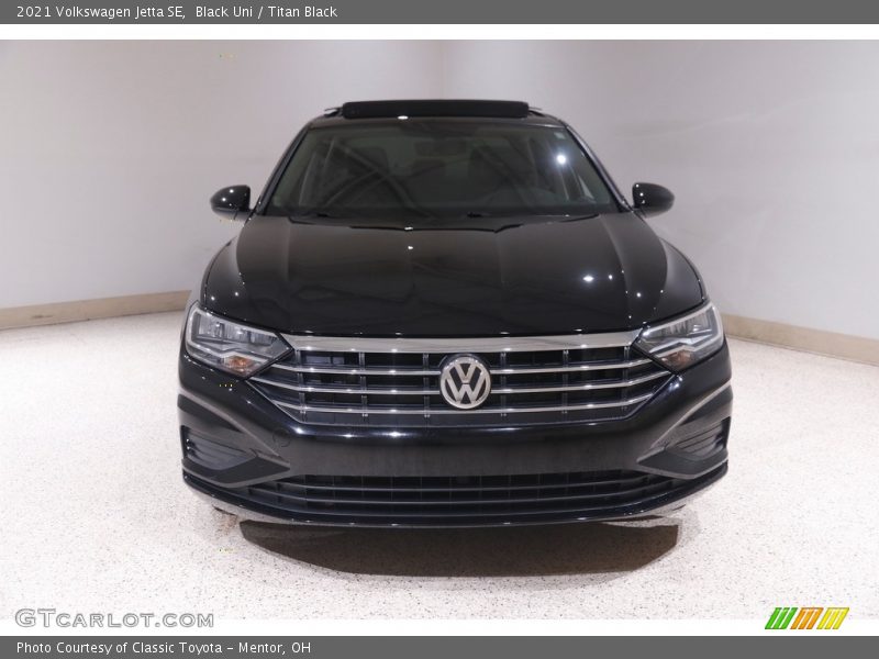 Black Uni / Titan Black 2021 Volkswagen Jetta SE