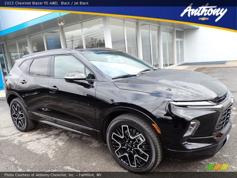 Black / Jet Black 2023 Chevrolet Blazer RS AWD