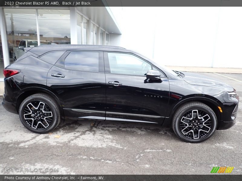 Black / Jet Black 2023 Chevrolet Blazer RS AWD