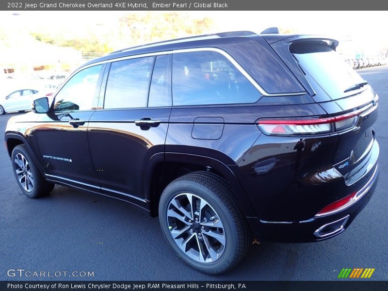Ember Pearl / Global Black 2022 Jeep Grand Cherokee Overland 4XE Hybrid