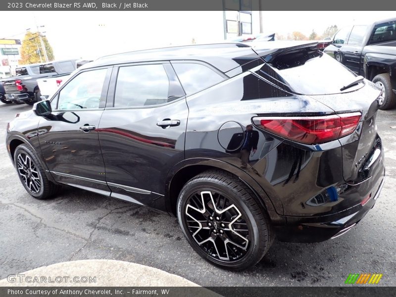 Black / Jet Black 2023 Chevrolet Blazer RS AWD