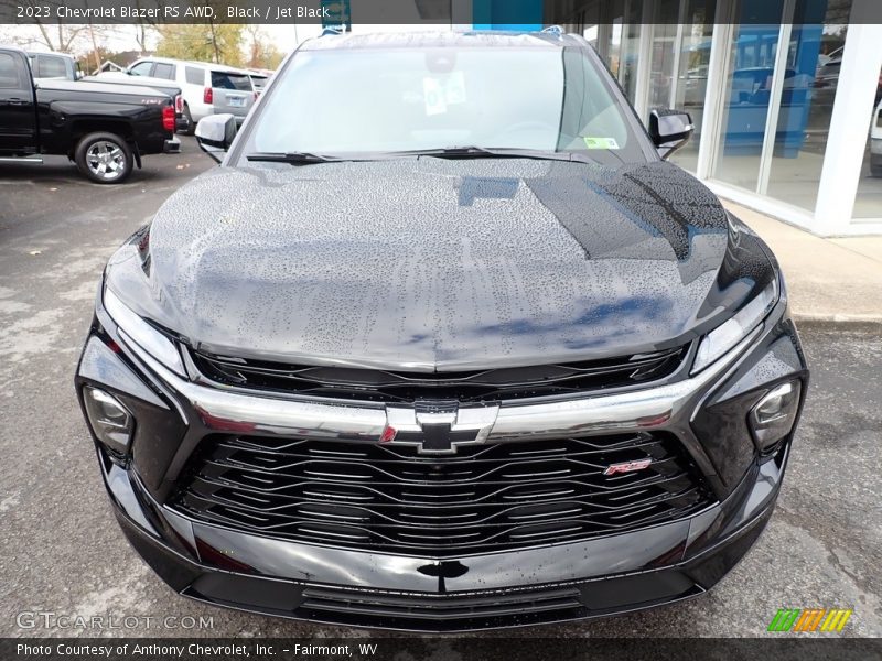 Black / Jet Black 2023 Chevrolet Blazer RS AWD