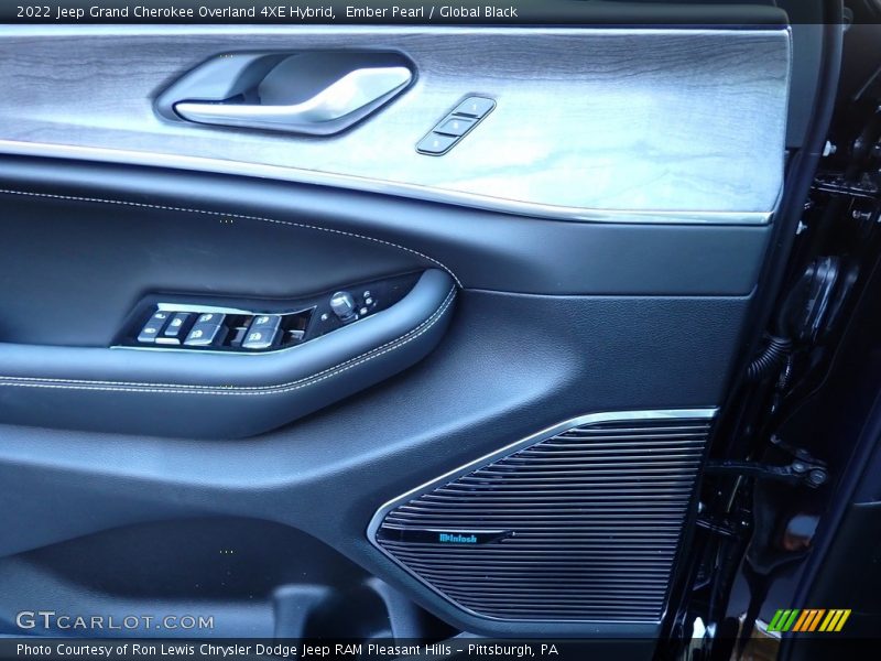 Door Panel of 2022 Grand Cherokee Overland 4XE Hybrid