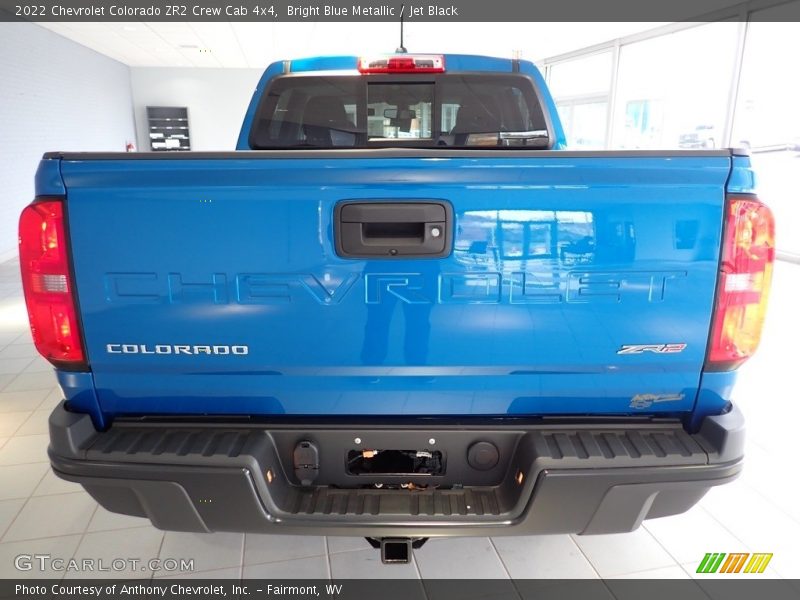 Bright Blue Metallic / Jet Black 2022 Chevrolet Colorado ZR2 Crew Cab 4x4