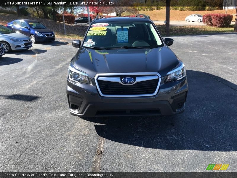 Dark Gray Metallic / Black 2019 Subaru Forester 2.5i Premium