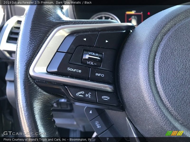 Dark Gray Metallic / Black 2019 Subaru Forester 2.5i Premium