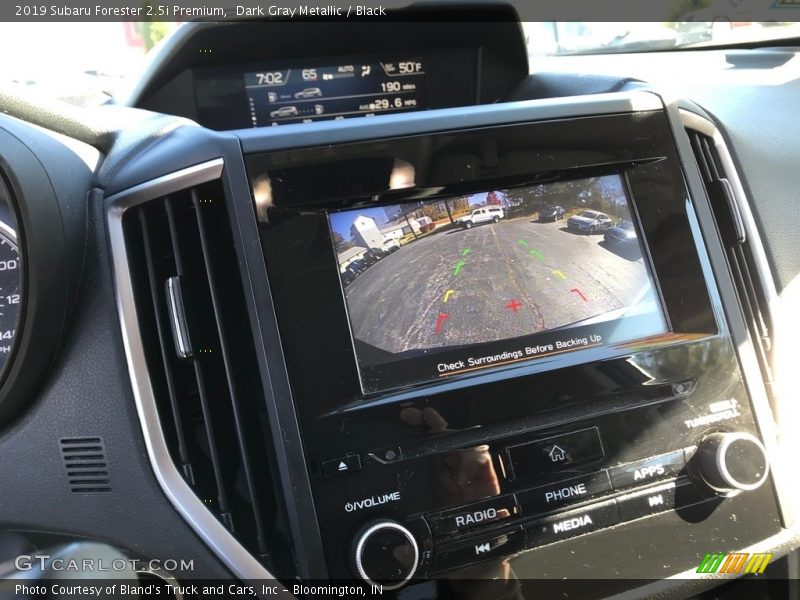 Dark Gray Metallic / Black 2019 Subaru Forester 2.5i Premium